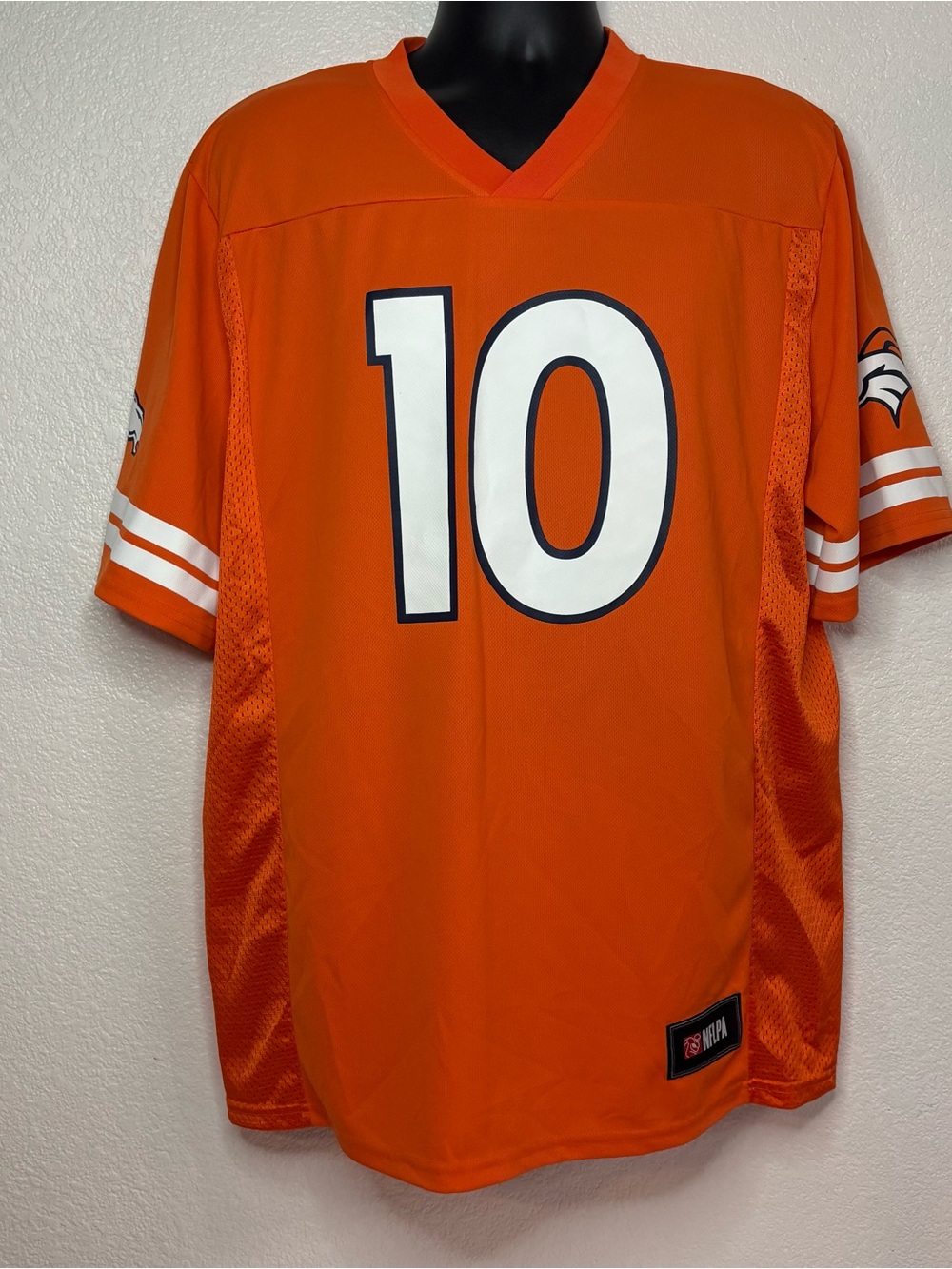 NFL Orange #10 Men's Football Jersey